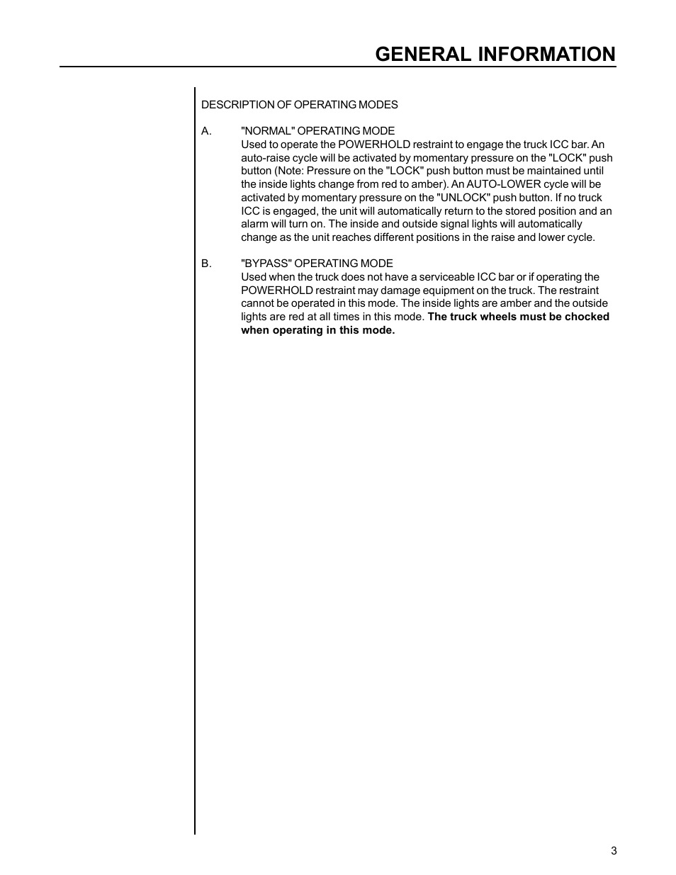 General information | Poweramp POWERHOLD SC 4.2003 User Manual | Page 7 / 19