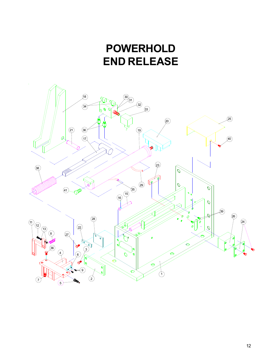 Powerhold end release | Poweramp POWERHOLD 4.2003 User Manual | Page 15 / 18