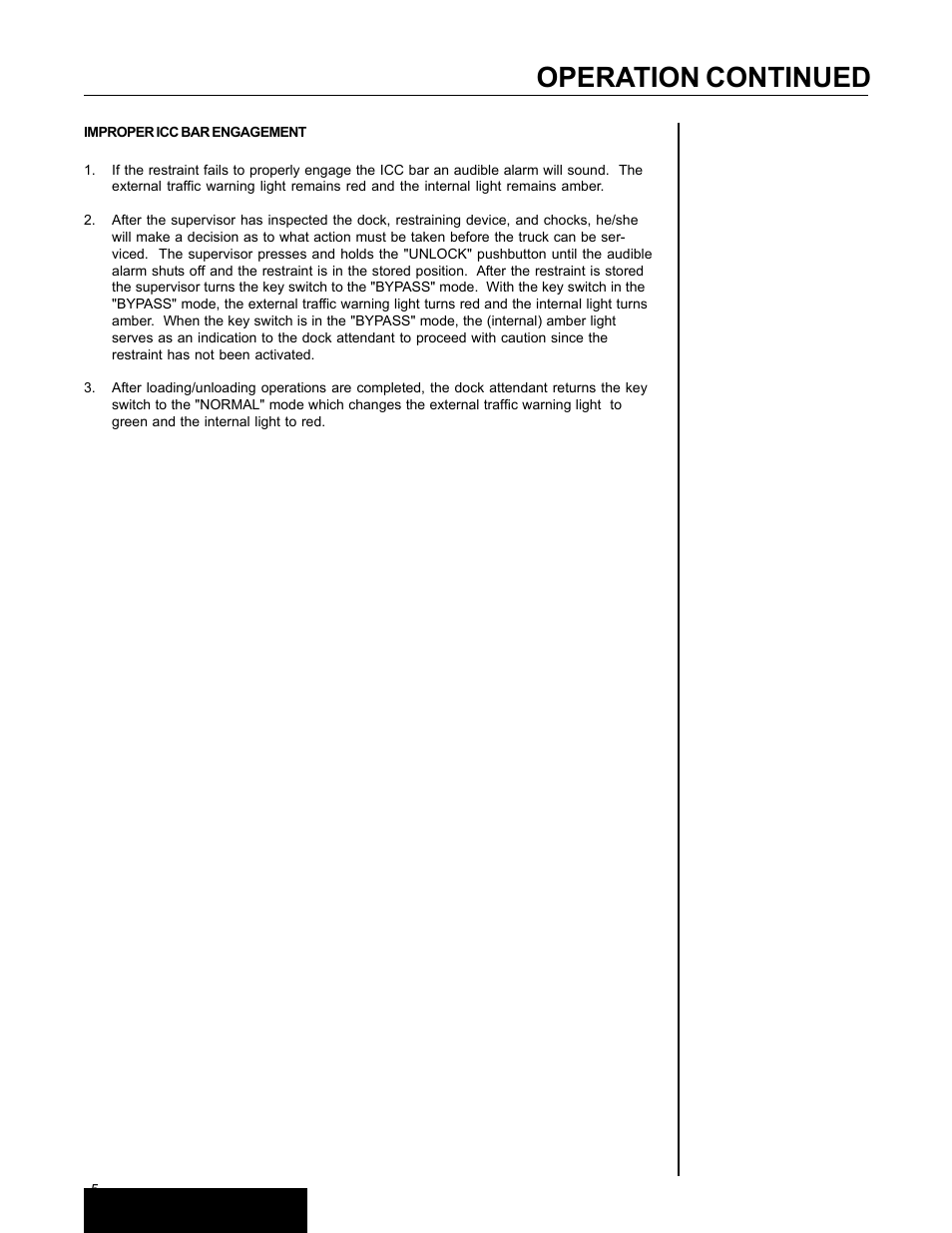 Operation continued | Poweramp POWERHOLD 4.2003 User Manual | Page 8 / 18