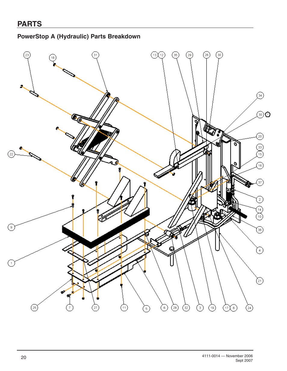 Parts | Poweramp POWERSTOP 4.2009 User Manual | Page 22 / 32