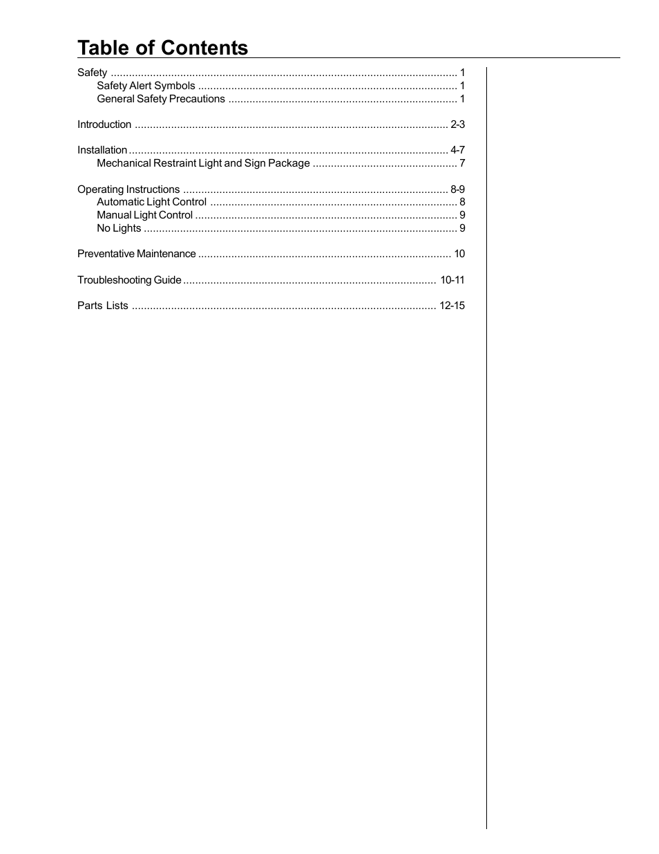 Poweramp POWERSTOP M 11.1996 User Manual | Page 2 / 18