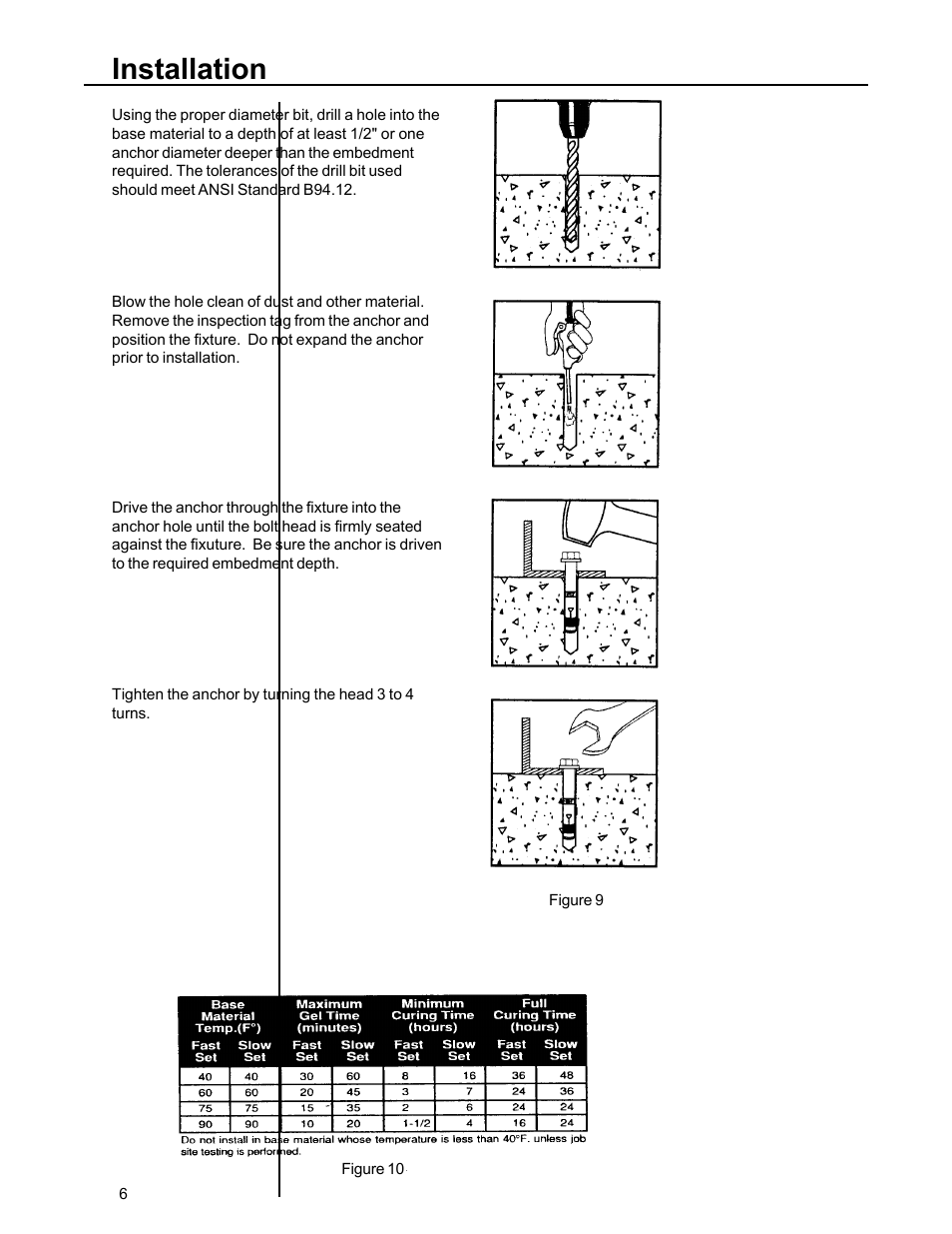 Installation | Poweramp POWERSTOP M 11.1996 User Manual | Page 8 / 18