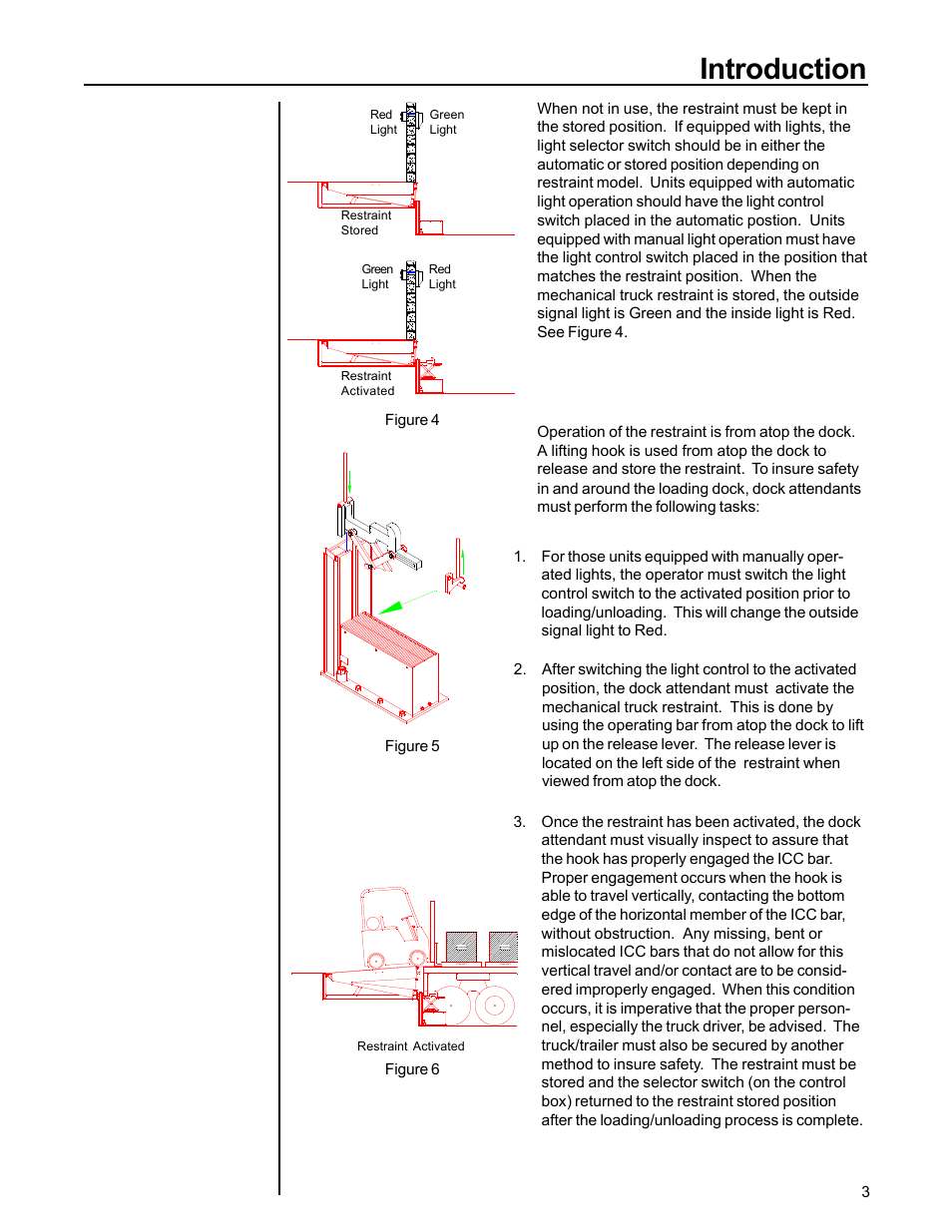 Introduction | Poweramp SEMI AUTO TRUCK RESTRAINT 11_96 User Manual | Page 5 / 17