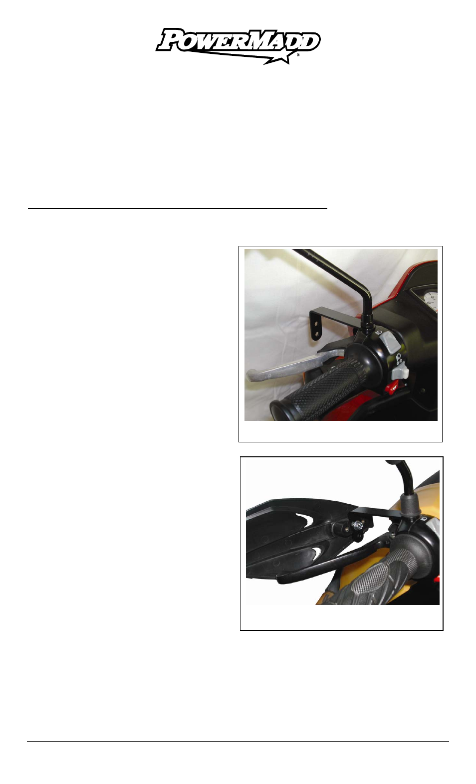 PowerMadd PowerX Scooter Mount PM14259 User Manual | 1 page