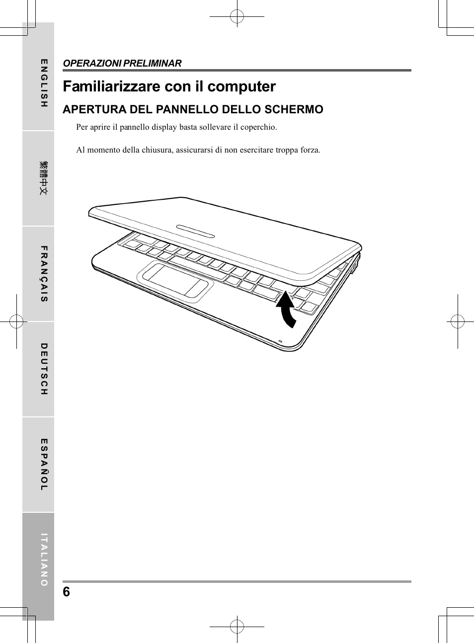 Familiarizzare con il computer | PROLiNK Glee TA-009 User Manual User Manual | Page 116 / 198