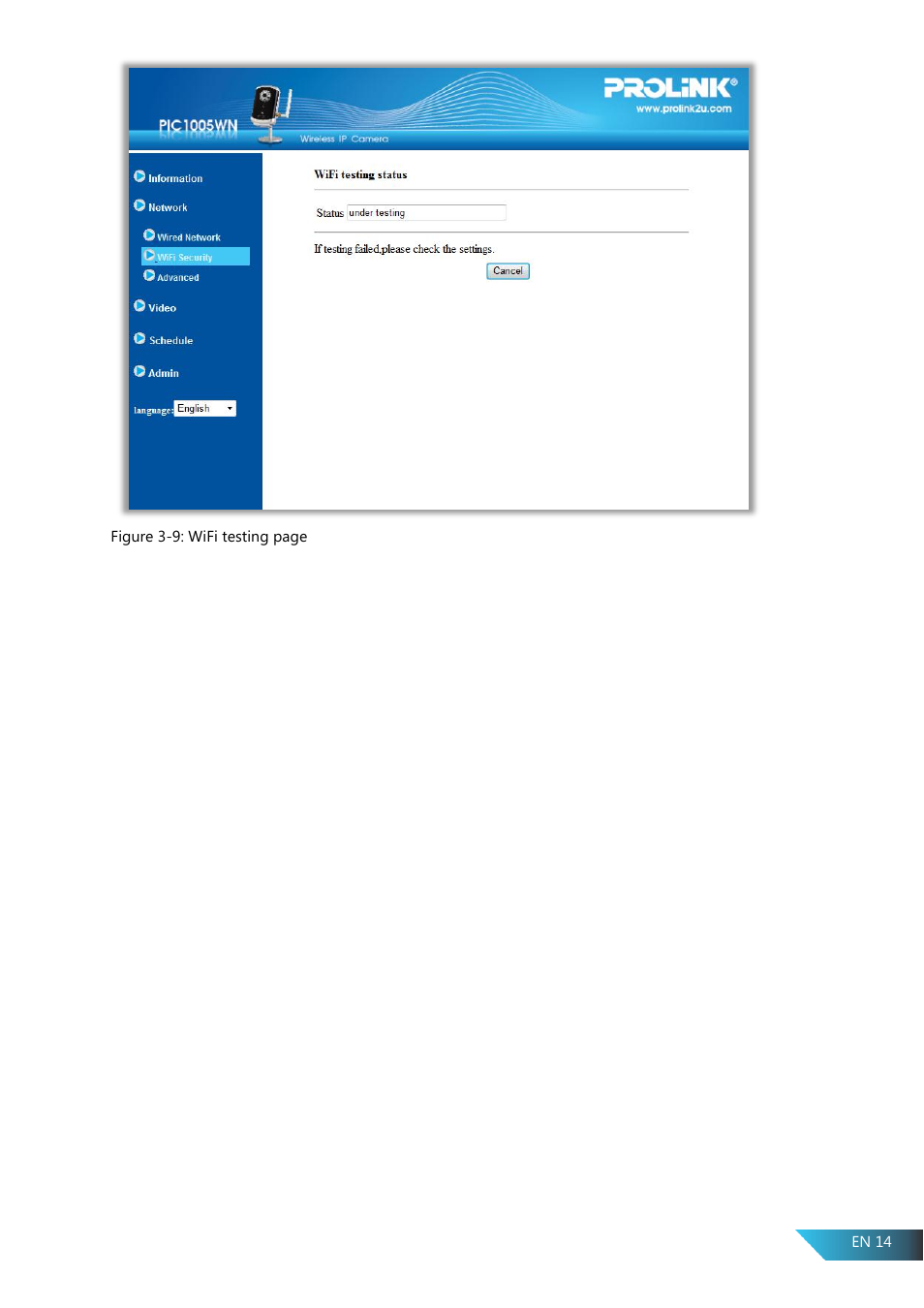 PROLiNK PIC1005WN User Manual User Manual | Page 17 / 53