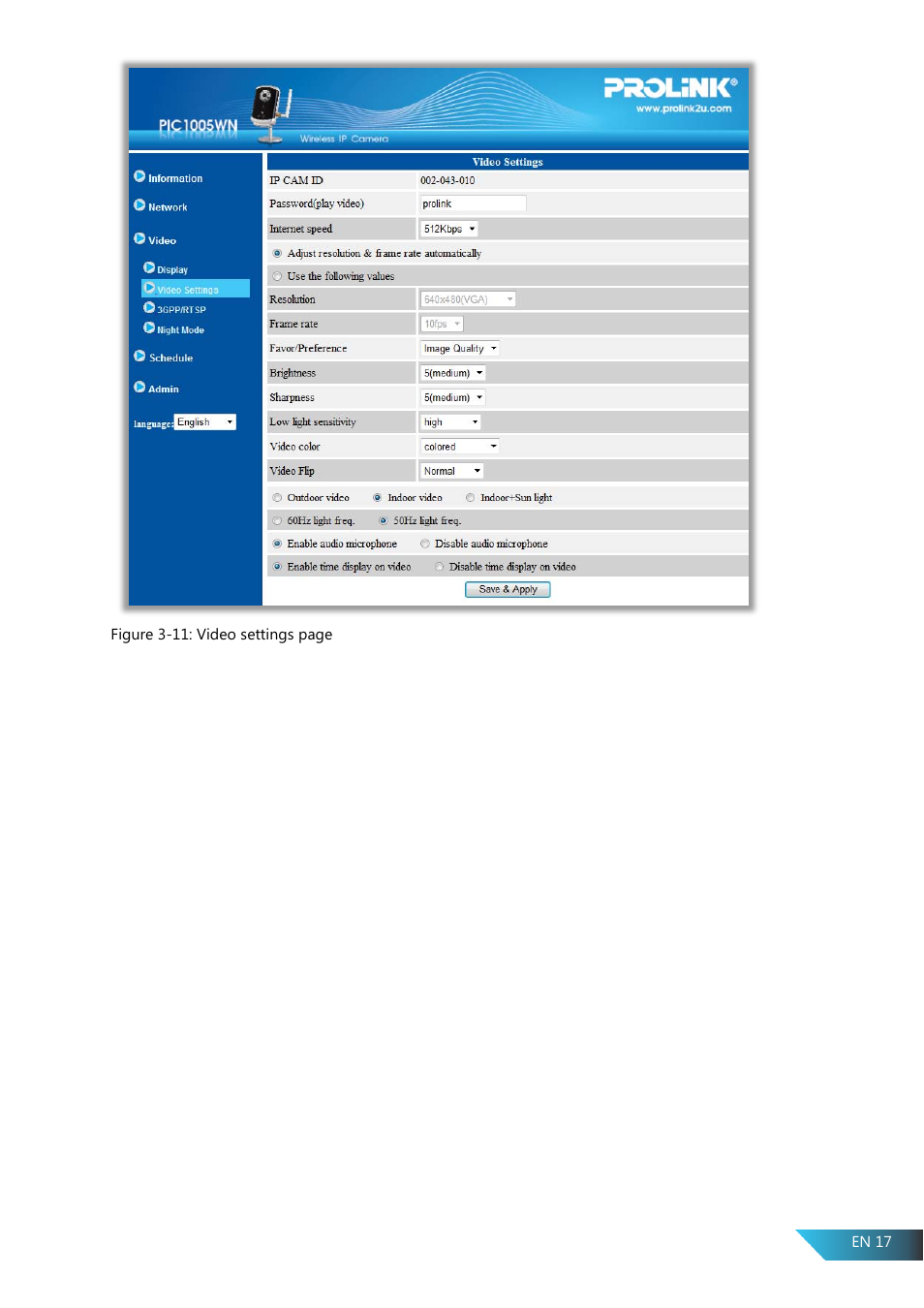 PROLiNK PIC1005WN User Manual User Manual | Page 20 / 53