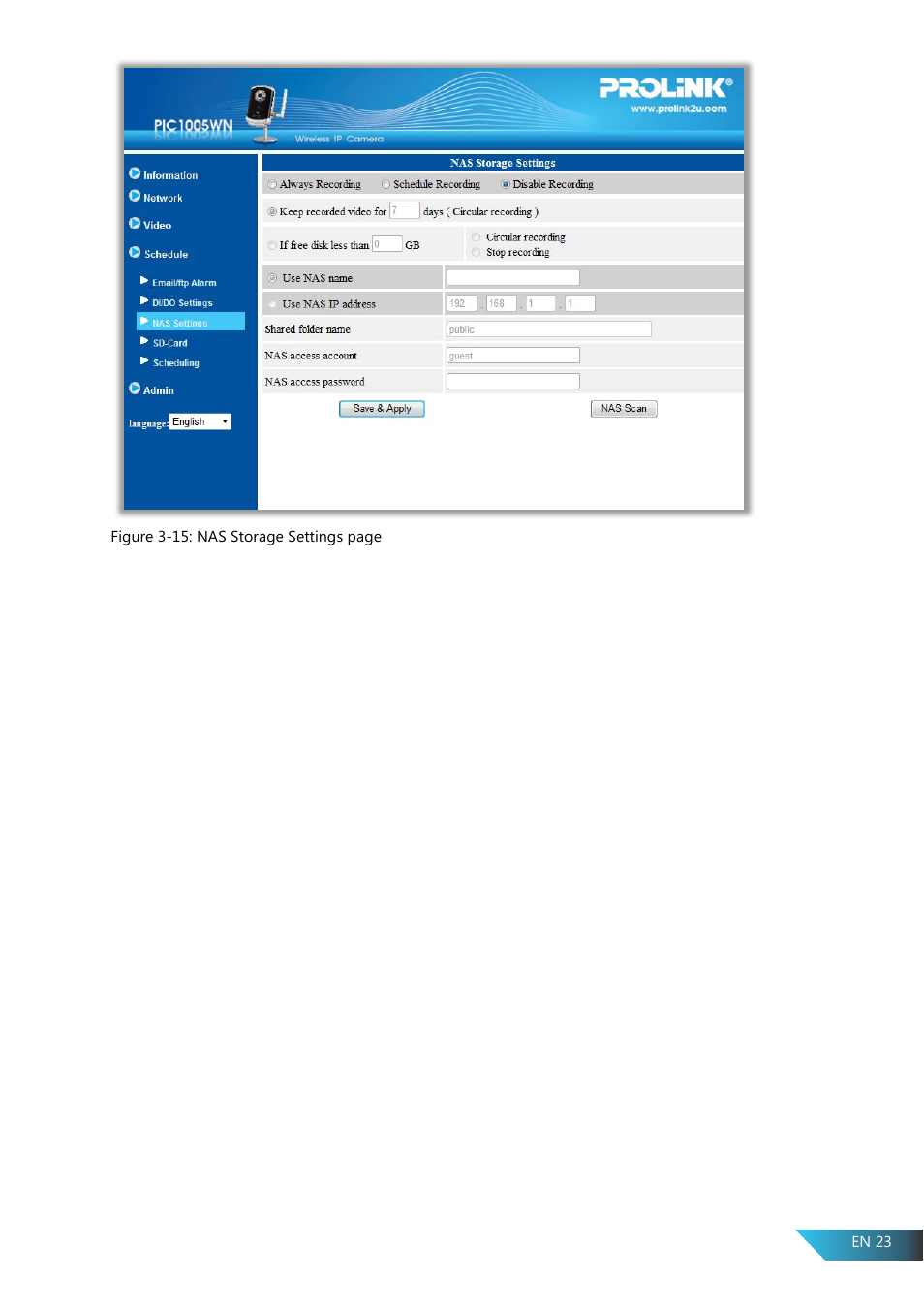 PROLiNK PIC1005WN User Manual User Manual | Page 26 / 53