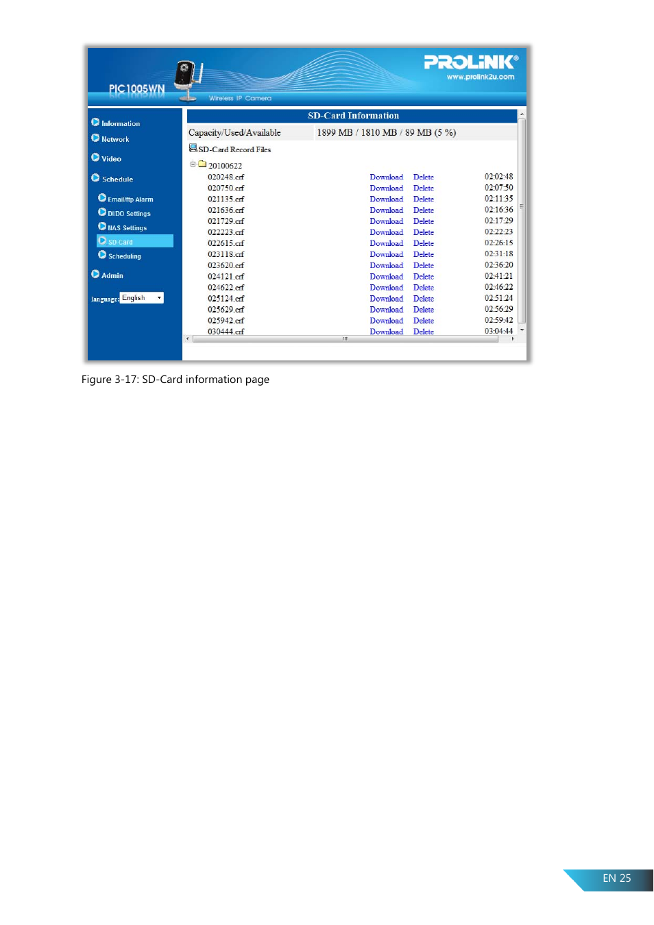 PROLiNK PIC1005WN User Manual User Manual | Page 28 / 53