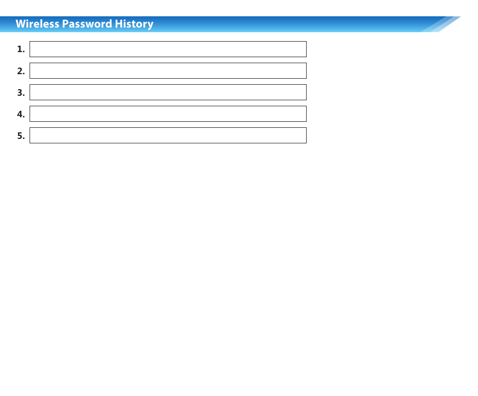 Wireless password history | PROLiNK PWN3702P User Manual | Page 10 / 24