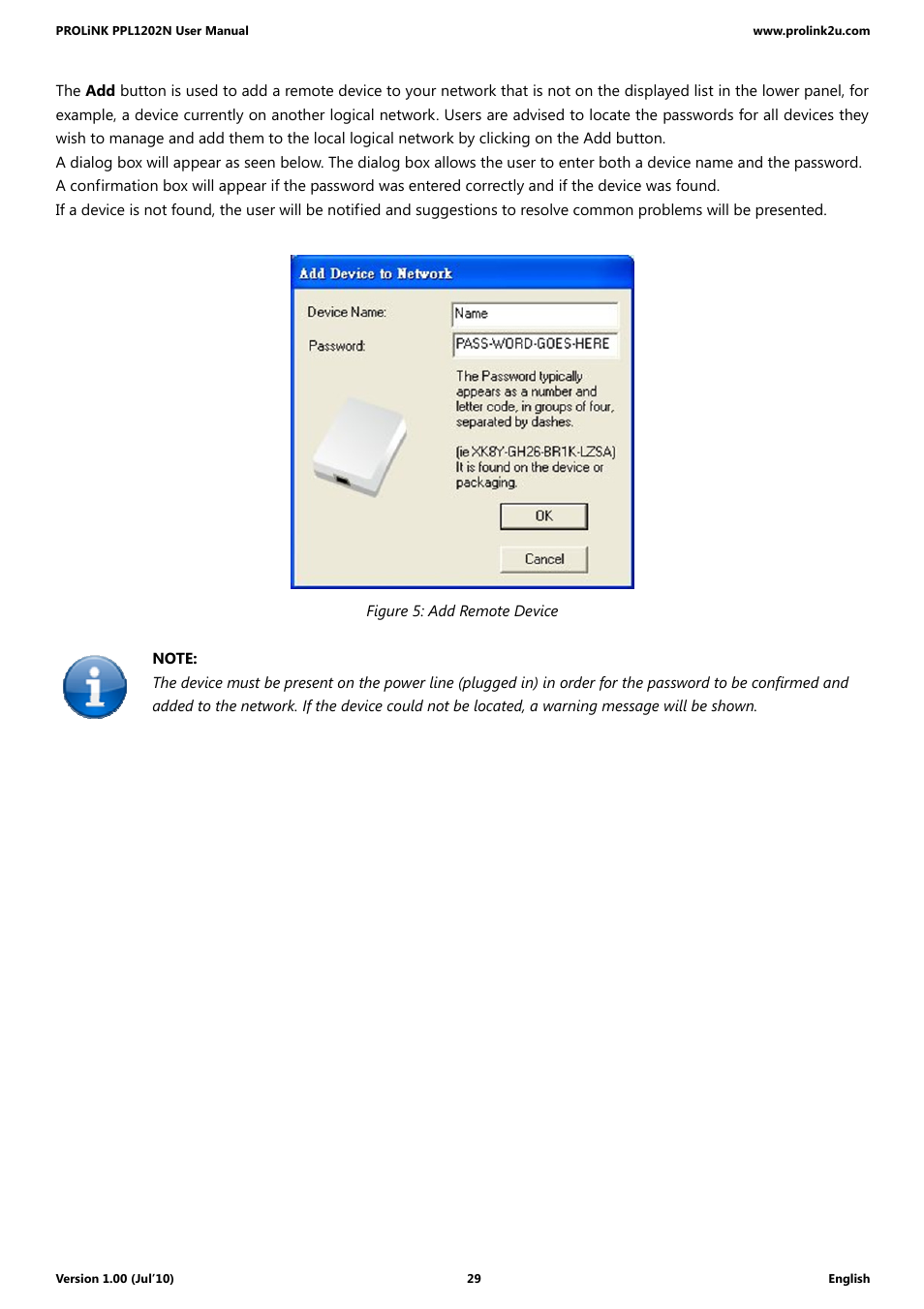 PROLiNK PPL1202N Quick Installation Guide User Manual | Page 29 / 99