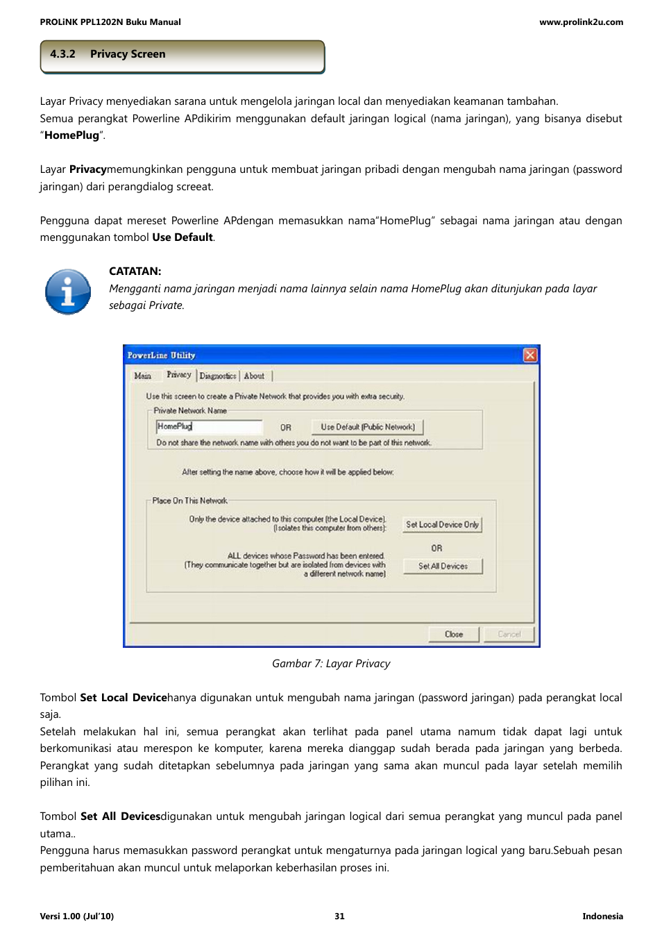 PROLiNK PPL1202N Quick Installation Guide User Manual | Page 81 / 99