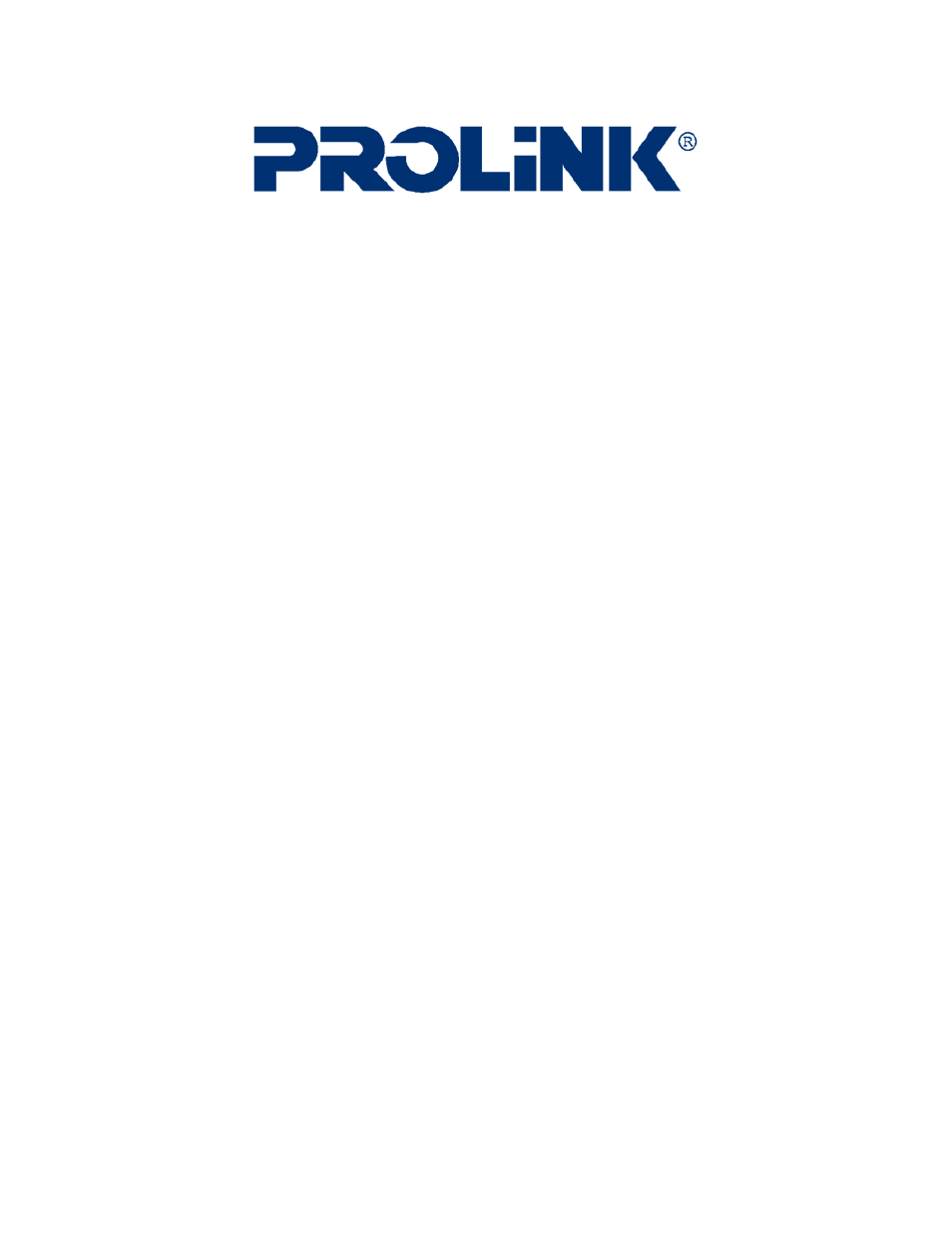 PROLiNK WN2000 Wireless-N User Manual User Manual | 85 pages