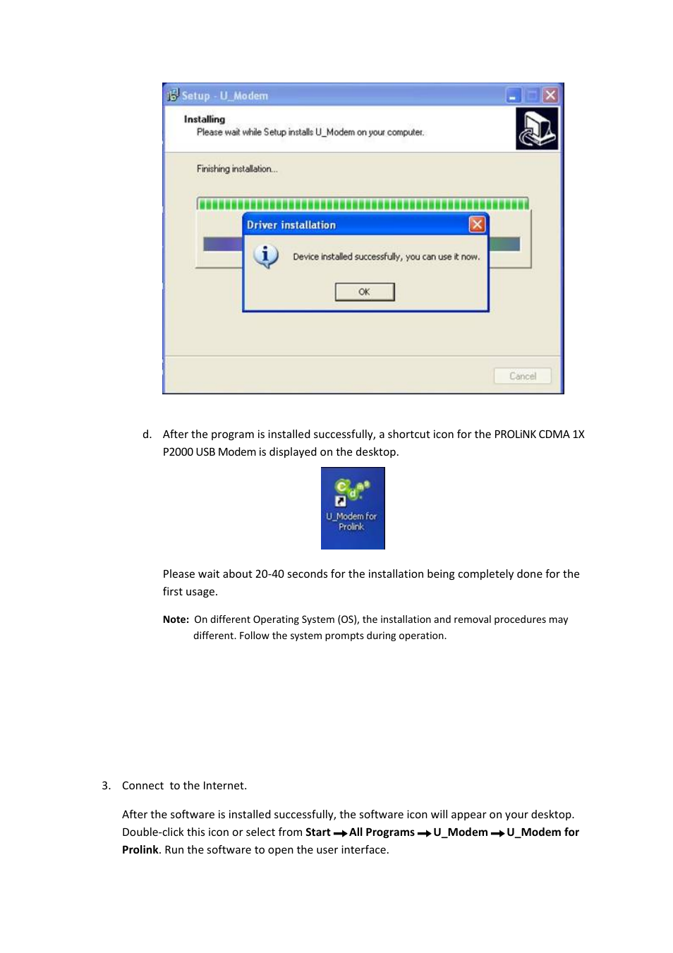 PROLiNK P2000 User Manual | Page 2 / 8