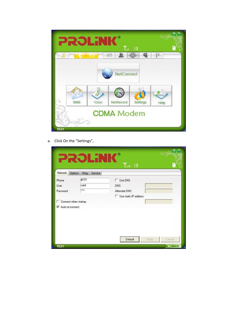 PROLiNK P2000 User Manual | Page 3 / 8