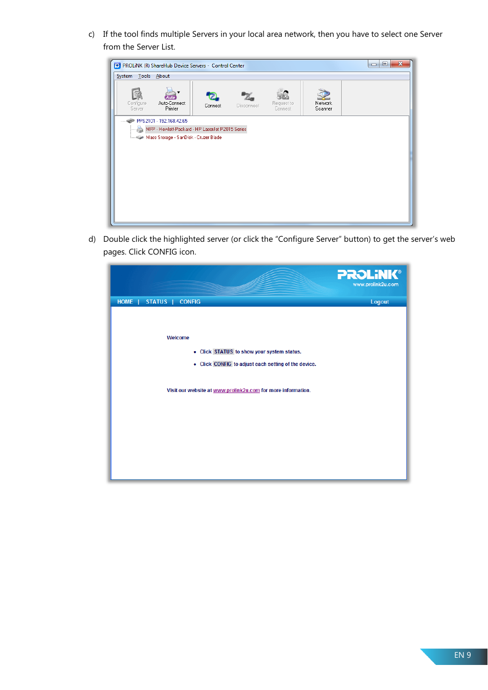 PROLiNK PPS2104N User Manual User Manual | Page 12 / 33