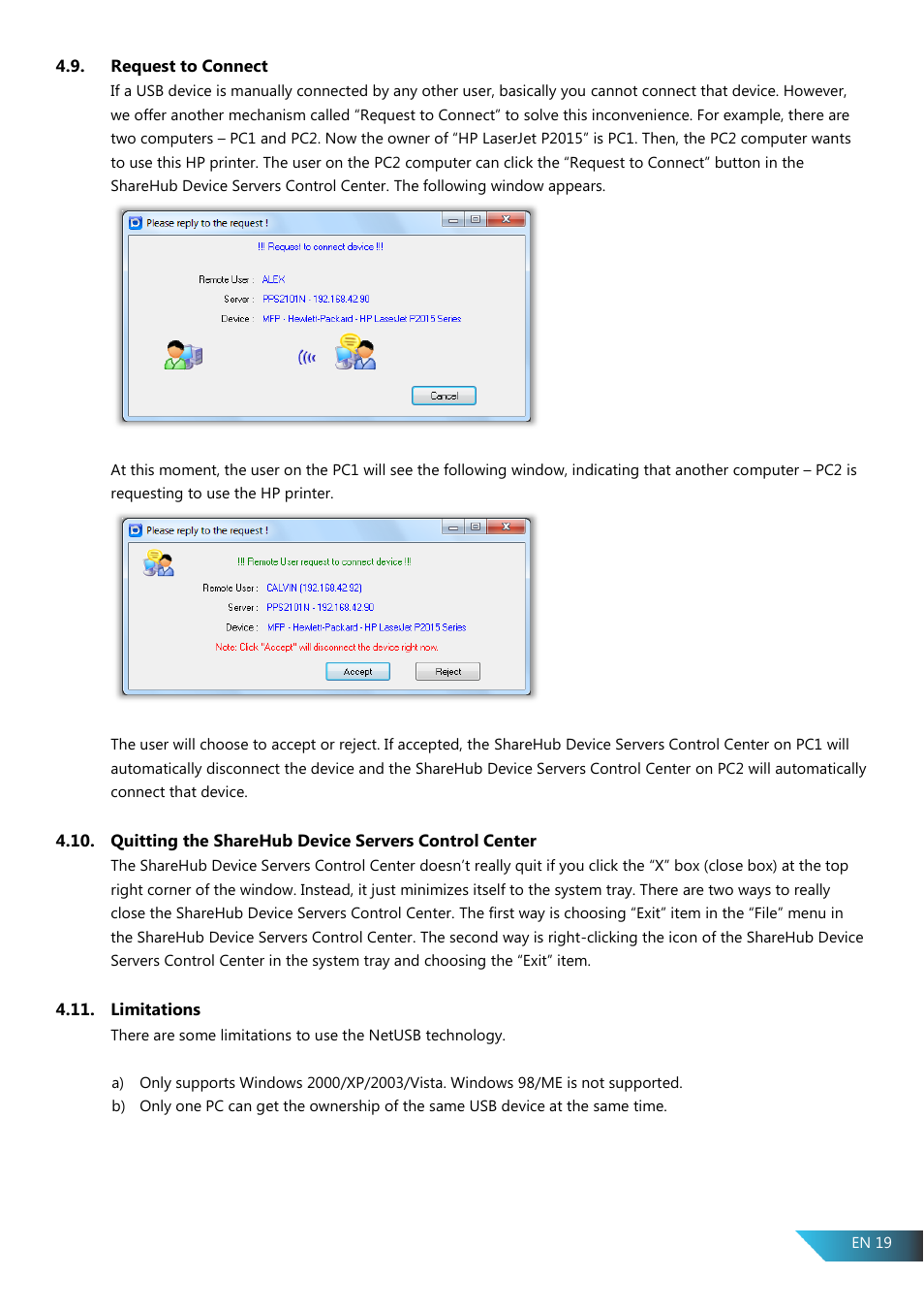 Limitations | PROLiNK PPS2104N User Manual User Manual | Page 22 / 33