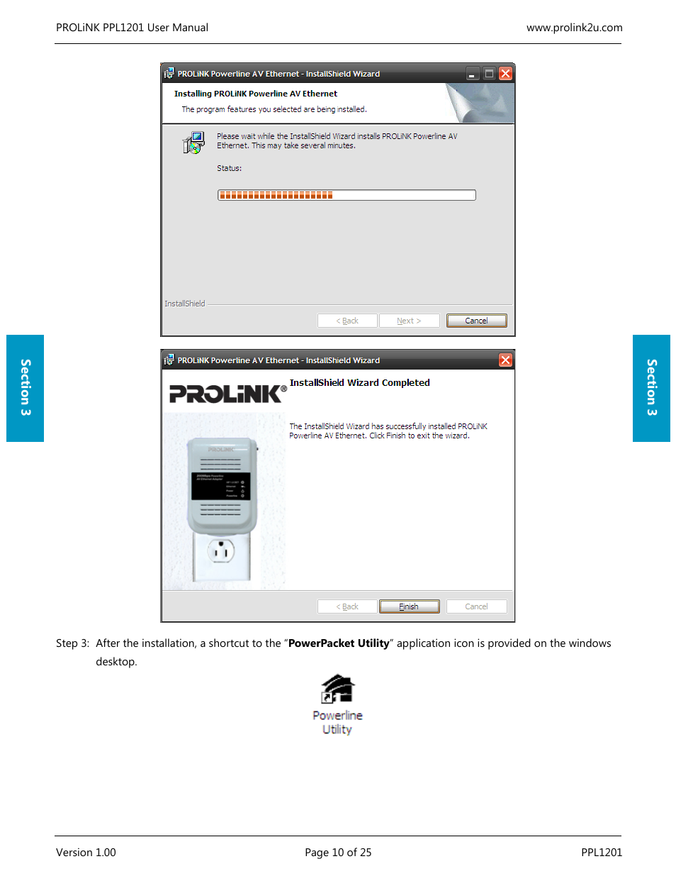 PROLiNK PPL1201 User Manual User Manual | Page 15 / 60