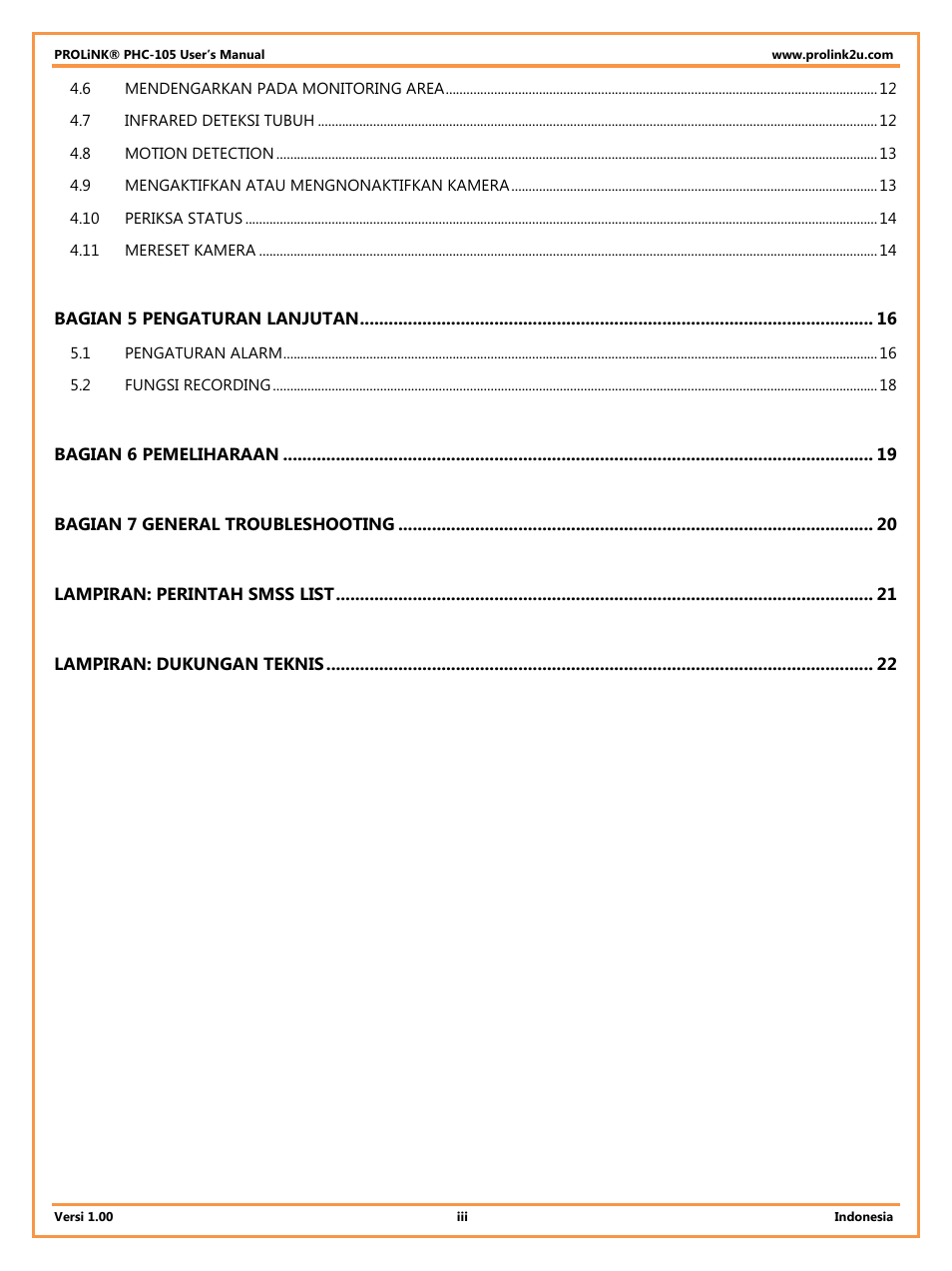 PROLiNK PHC105 User Manual User Manual | Page 31 / 55