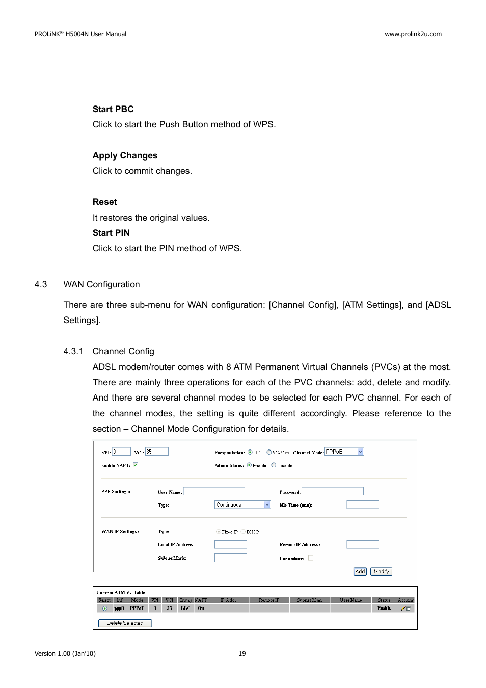 PROLiNK H5004N Wireless-N User Manual | Page 20 / 68