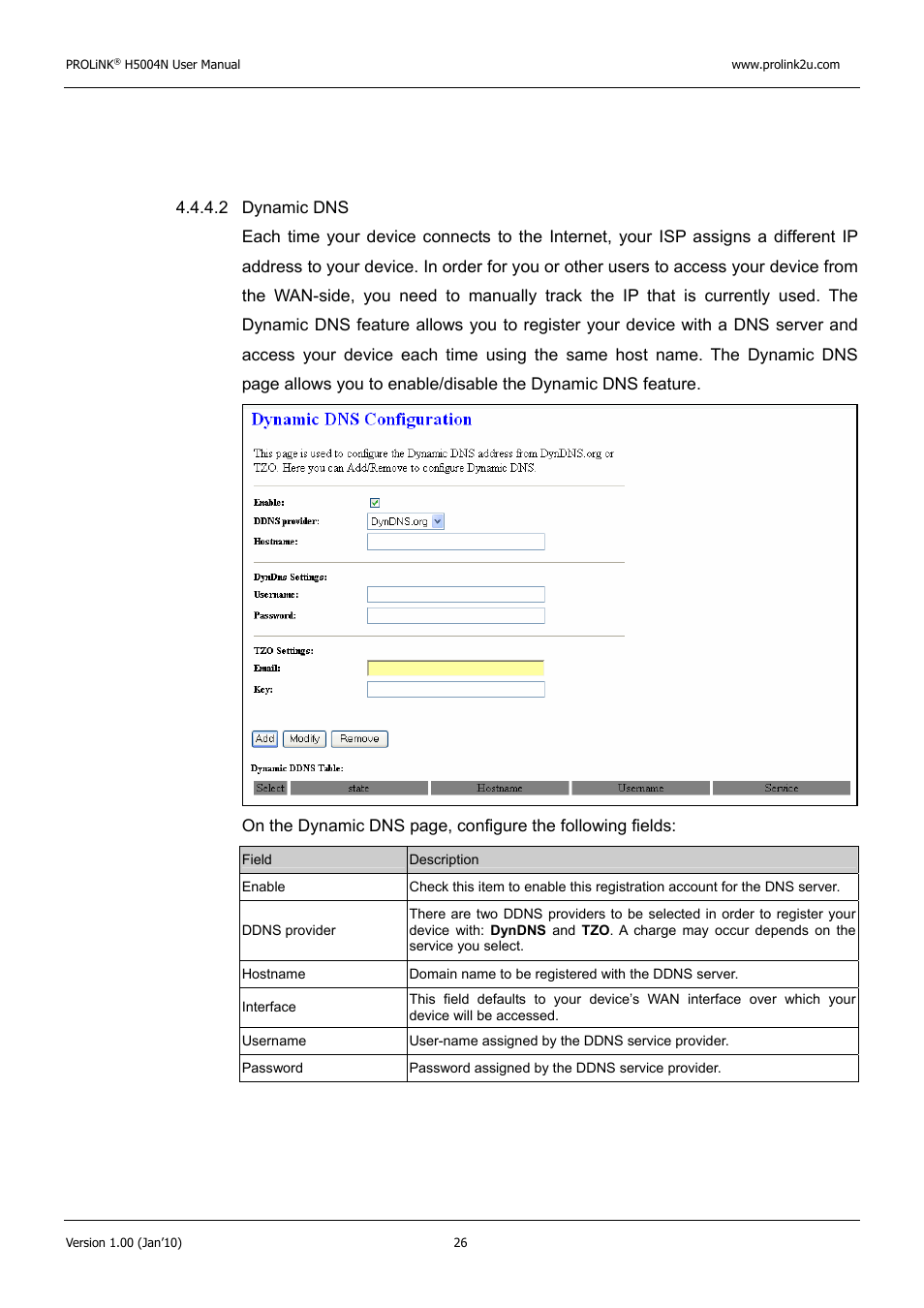 PROLiNK H5004N Wireless-N User Manual | Page 27 / 68