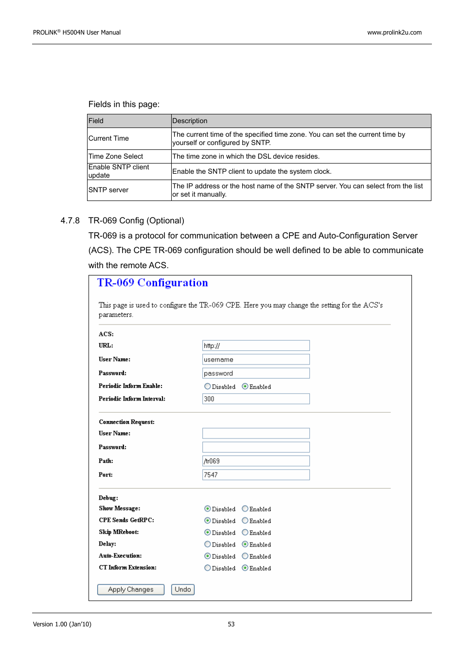 PROLiNK H5004N Wireless-N User Manual | Page 54 / 68