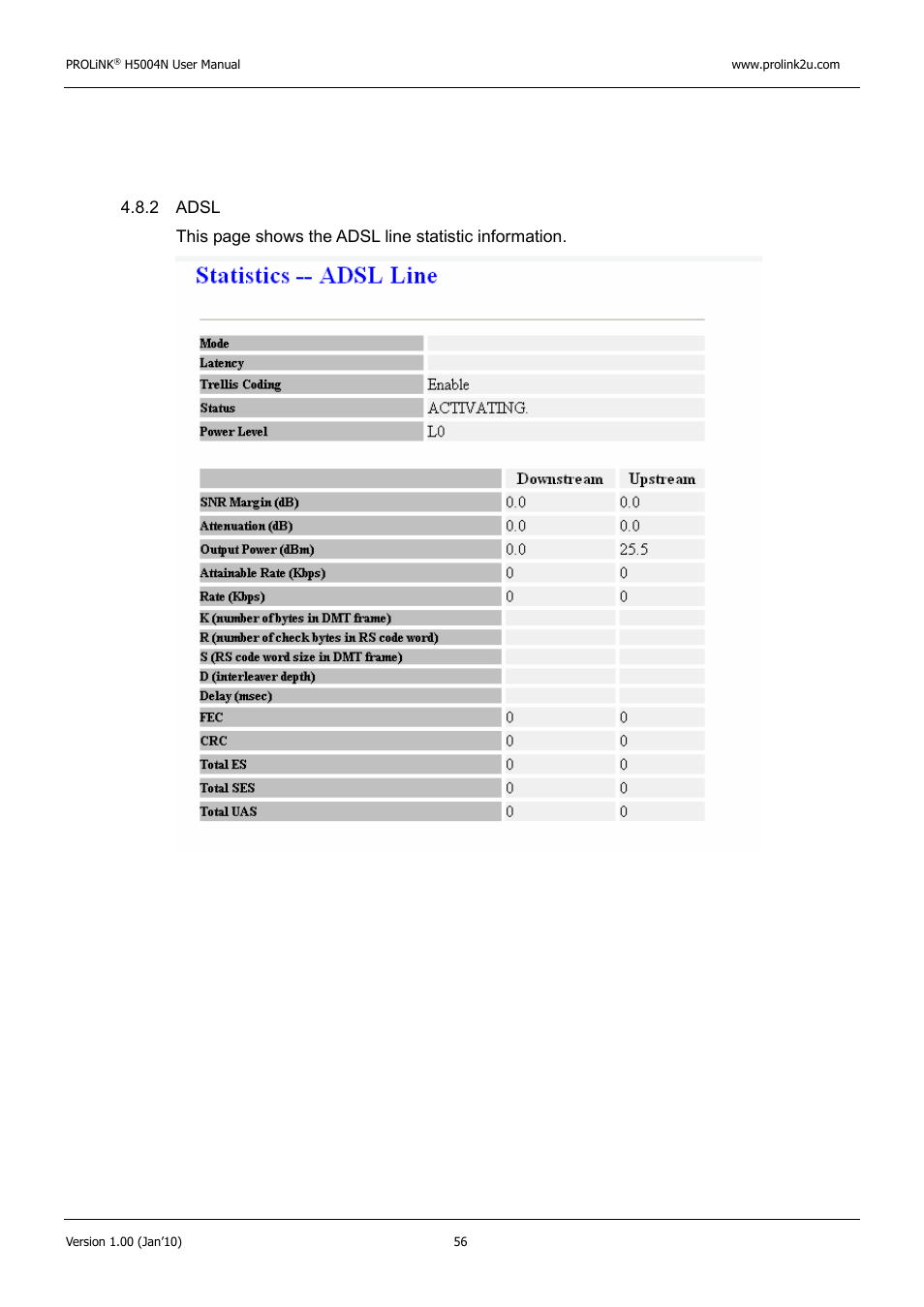 PROLiNK H5004N Wireless-N User Manual | Page 57 / 68