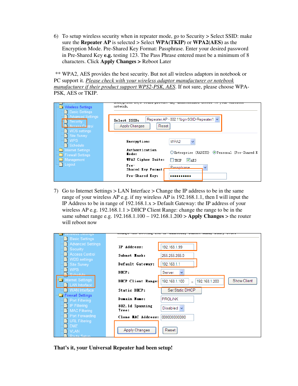 PROLiNK WNR1009 Wireless-N User Manual | Page 3 / 3
