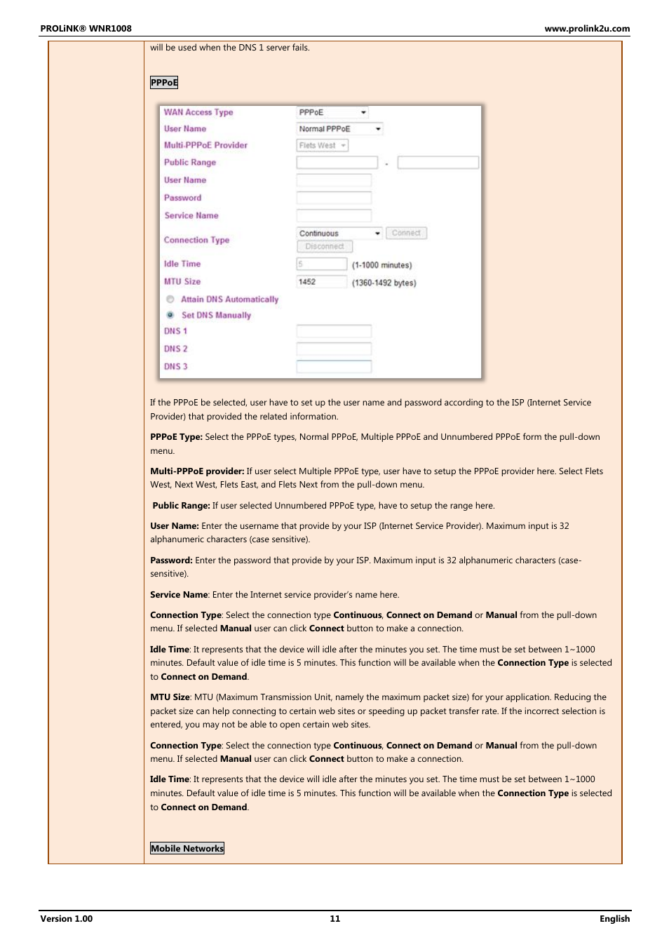 PROLiNK WNR1008 User Manual User Manual | Page 14 / 101