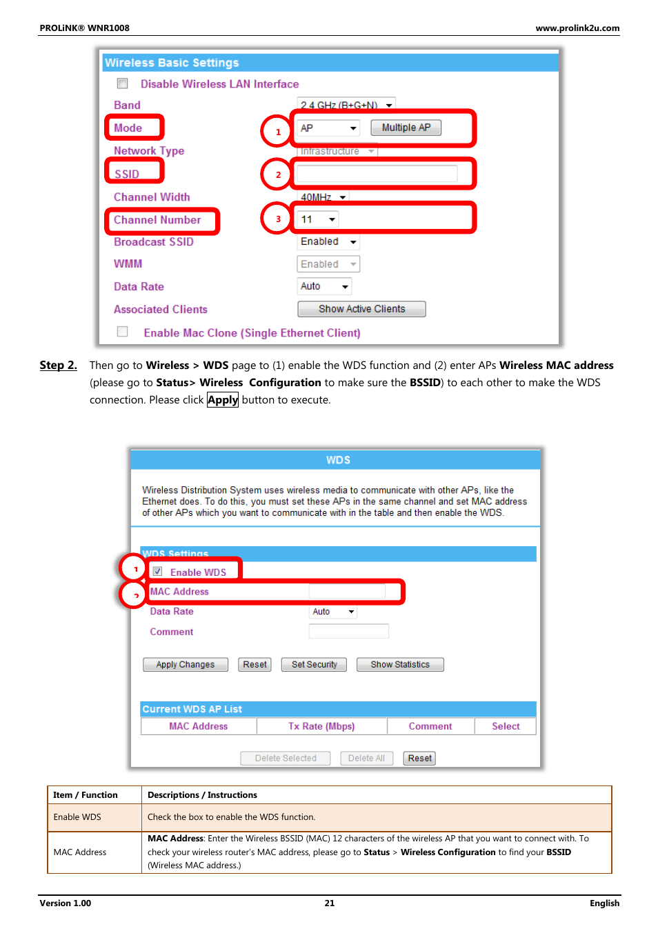 PROLiNK WNR1008 User Manual User Manual | Page 24 / 101