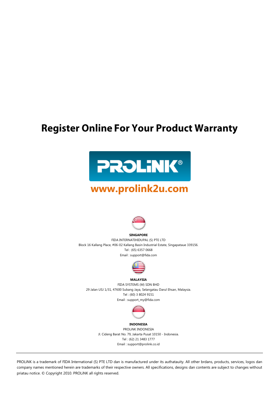 PROLiNK WNR1008 User Manual User Manual | Page 51 / 101