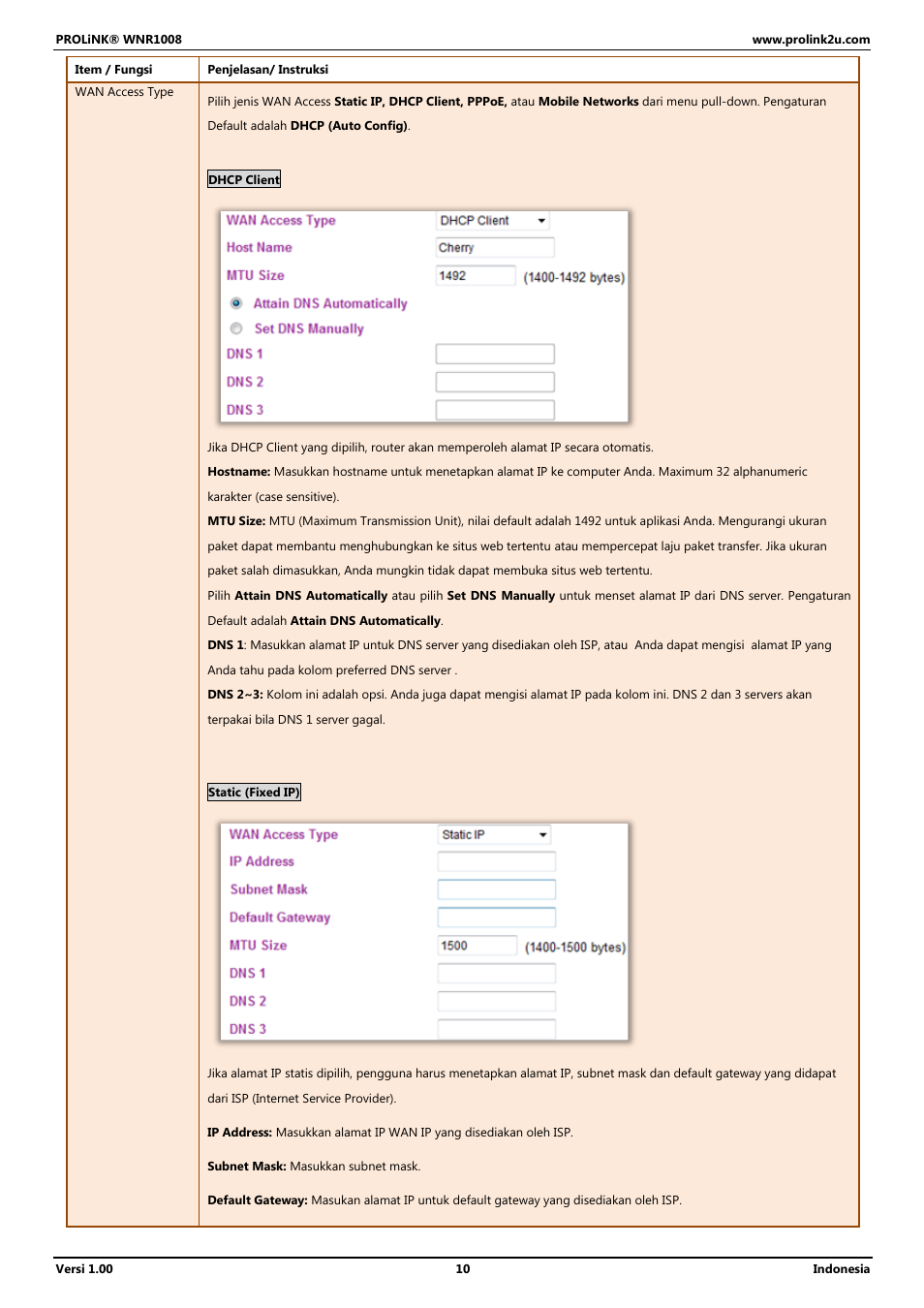 PROLiNK WNR1008 User Manual User Manual | Page 64 / 101