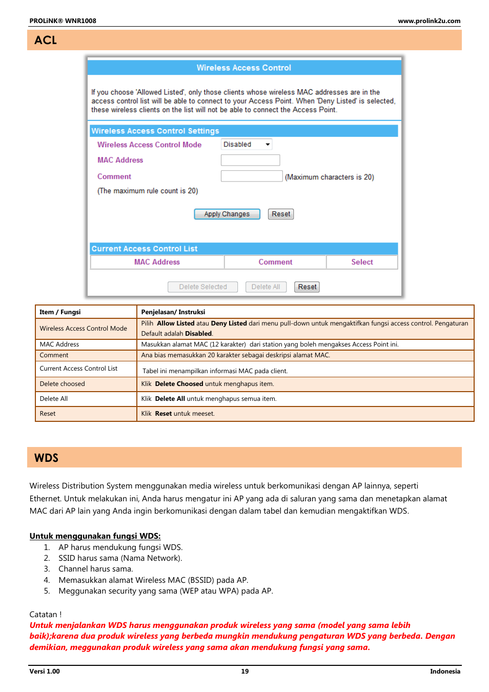 PROLiNK WNR1008 User Manual User Manual | Page 73 / 101