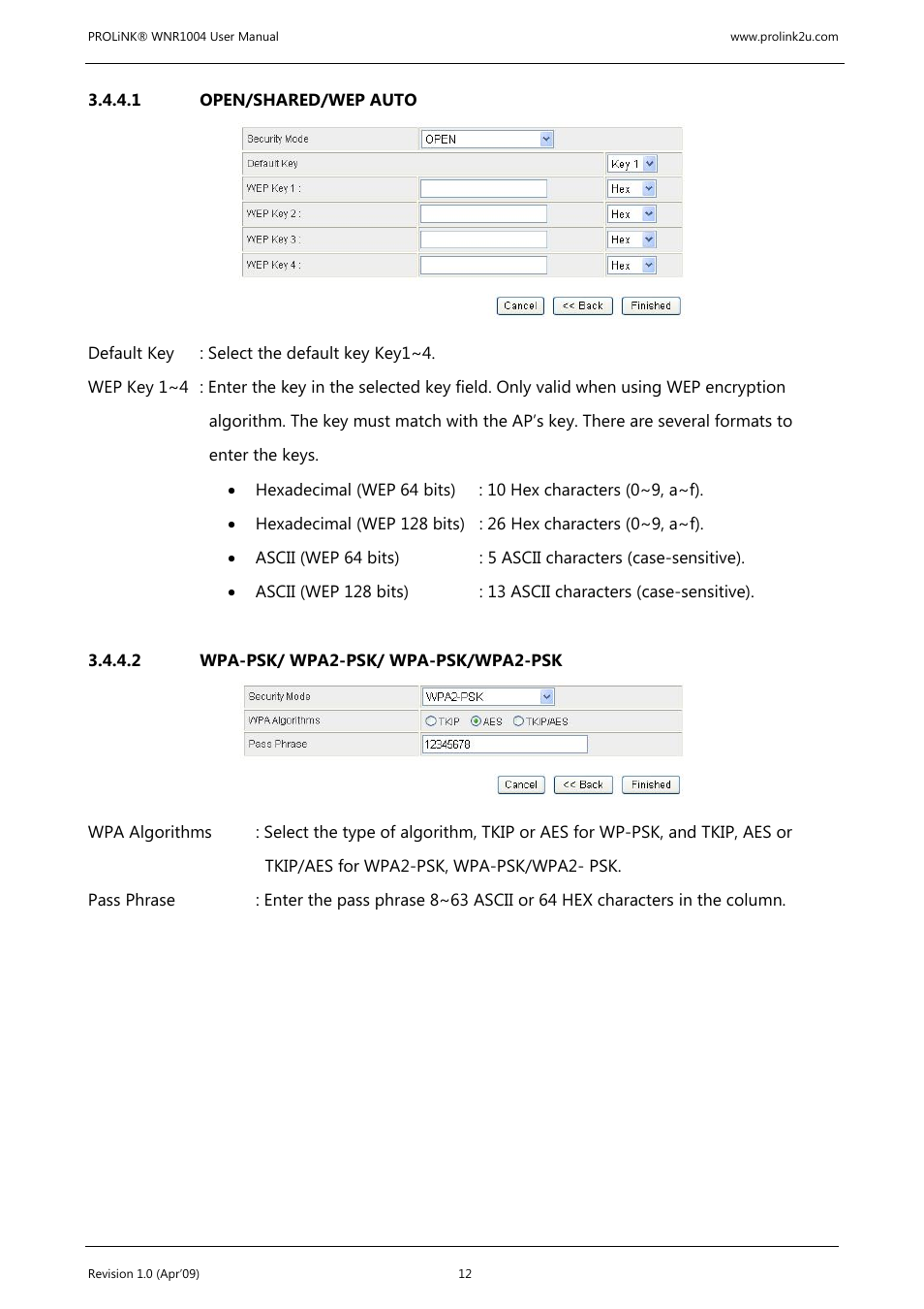 PROLiNK WNR1004 Wireless-N User manual User Manual | Page 15 / 66