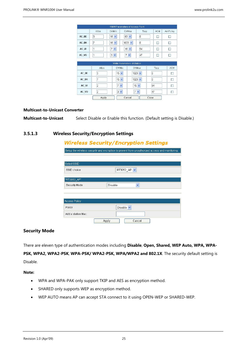 PROLiNK WNR1004 Wireless-N User manual User Manual | Page 28 / 66