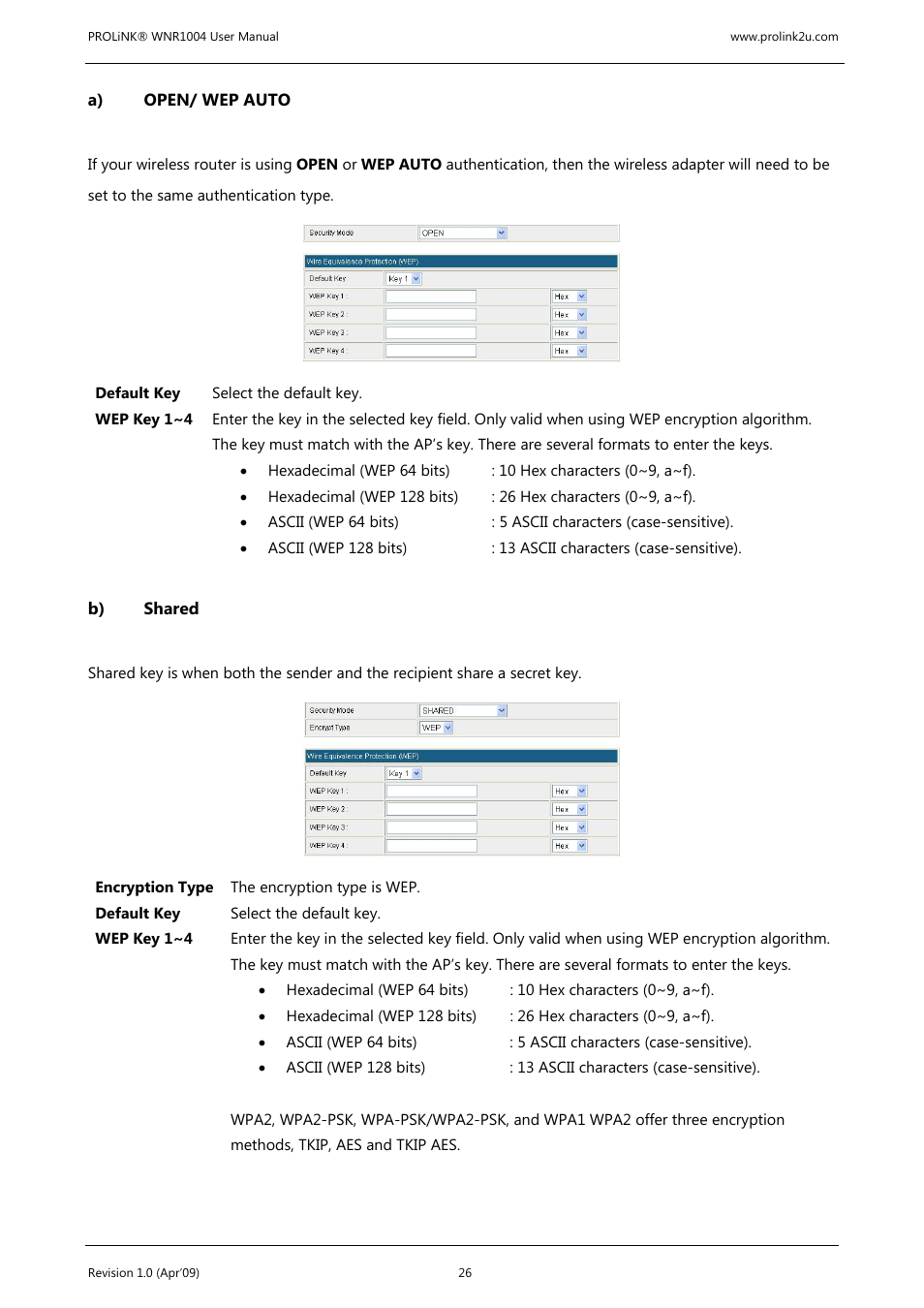 PROLiNK WNR1004 Wireless-N User manual User Manual | Page 29 / 66