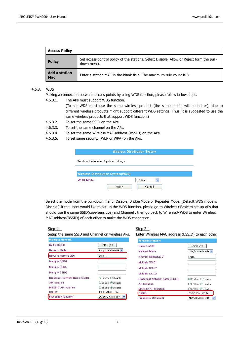 PROLiNK PWH2004 User Manual User Manual | Page 32 / 57