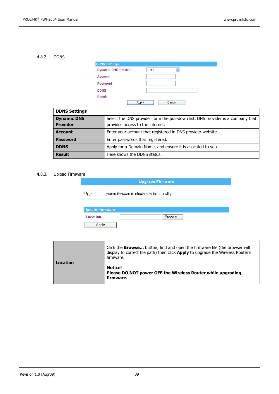 PROLiNK PWH2004 User Manual User Manual | Page 41 / 57