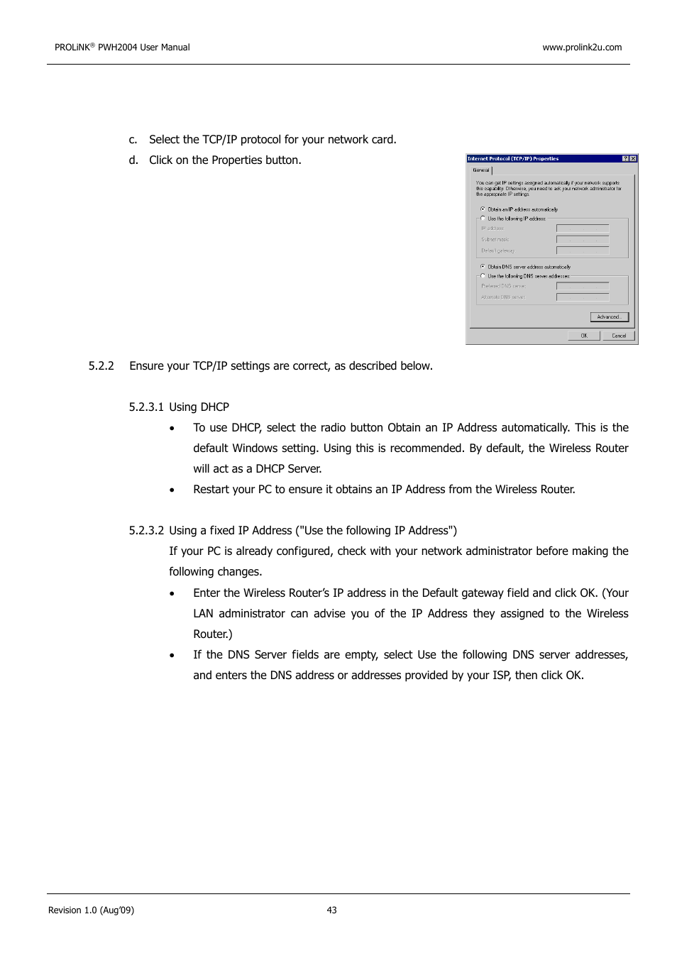 PROLiNK PWH2004 User Manual User Manual | Page 45 / 57