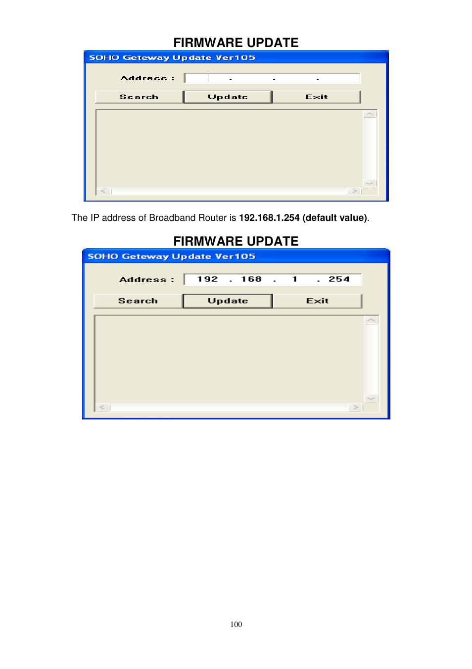 Firmware update | PROLiNK MH8241 User Manual | Page 100 / 107
