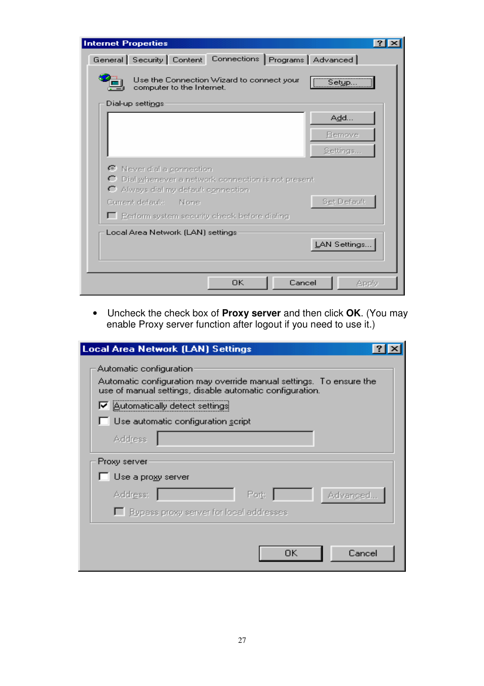 PROLiNK MH8241 User Manual | Page 27 / 107
