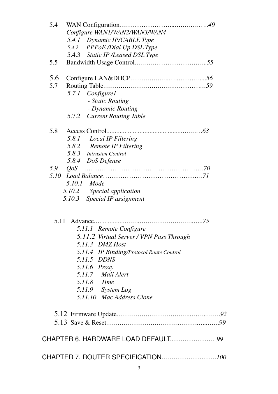 PROLiNK MH8241 User Manual | Page 3 / 107