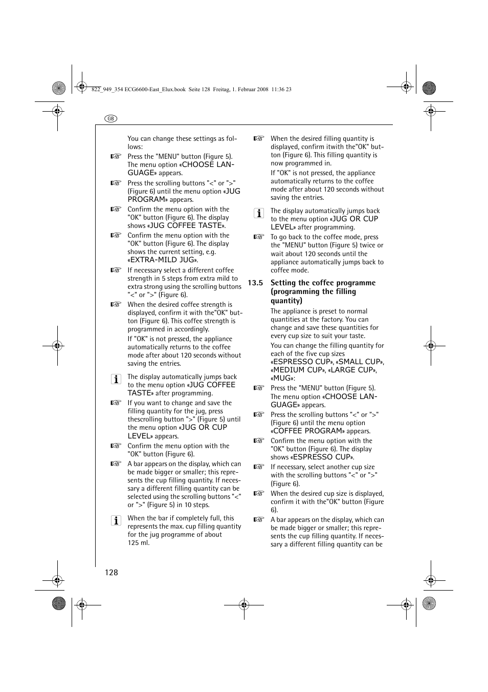 Electrolux ECG6600 User Manual | Page 128 / 616