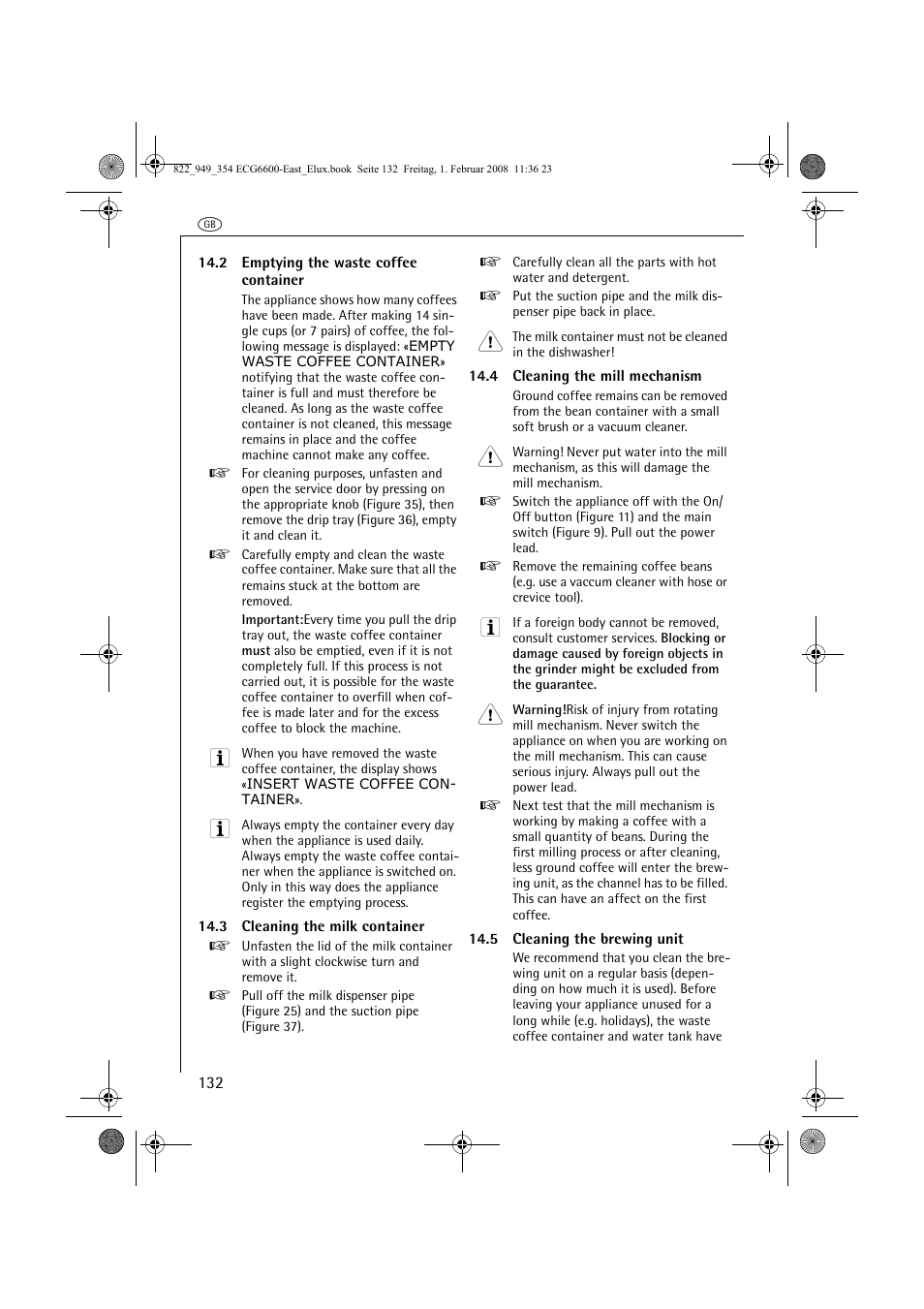 Electrolux ECG6600 User Manual | Page 132 / 616