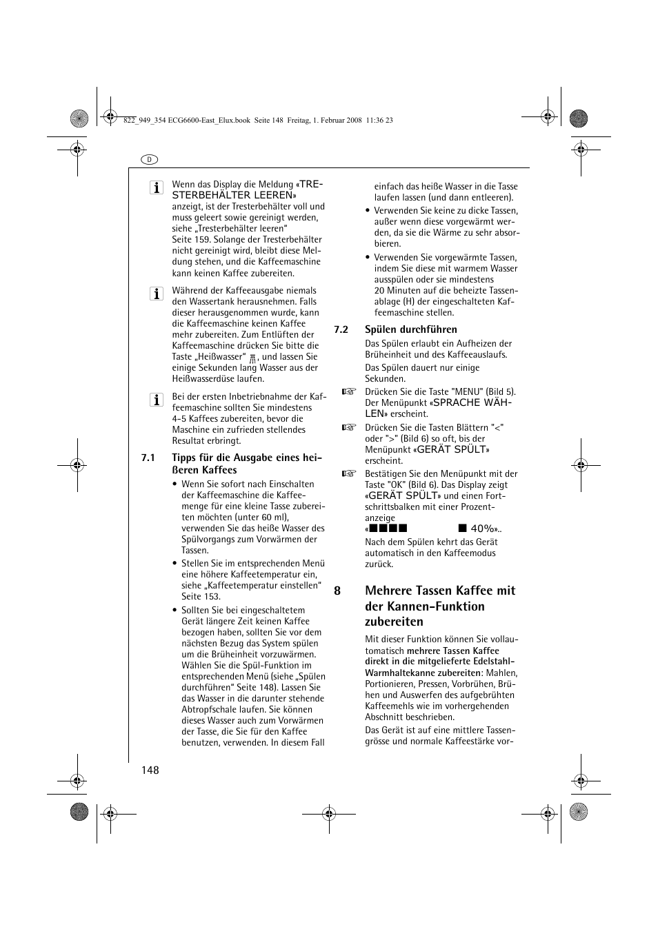 Electrolux ECG6600 User Manual | Page 148 / 616