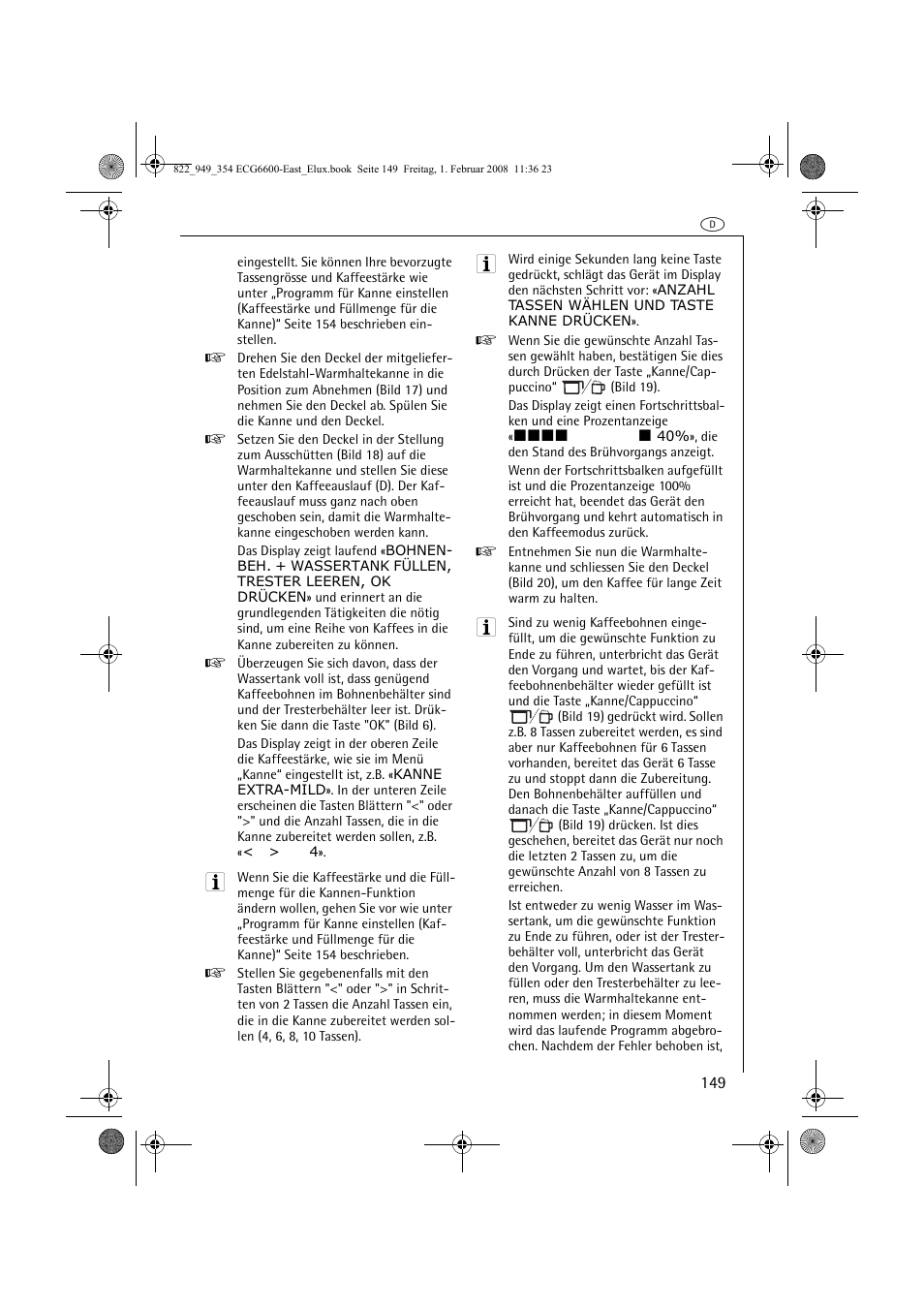 Electrolux ECG6600 User Manual | Page 149 / 616