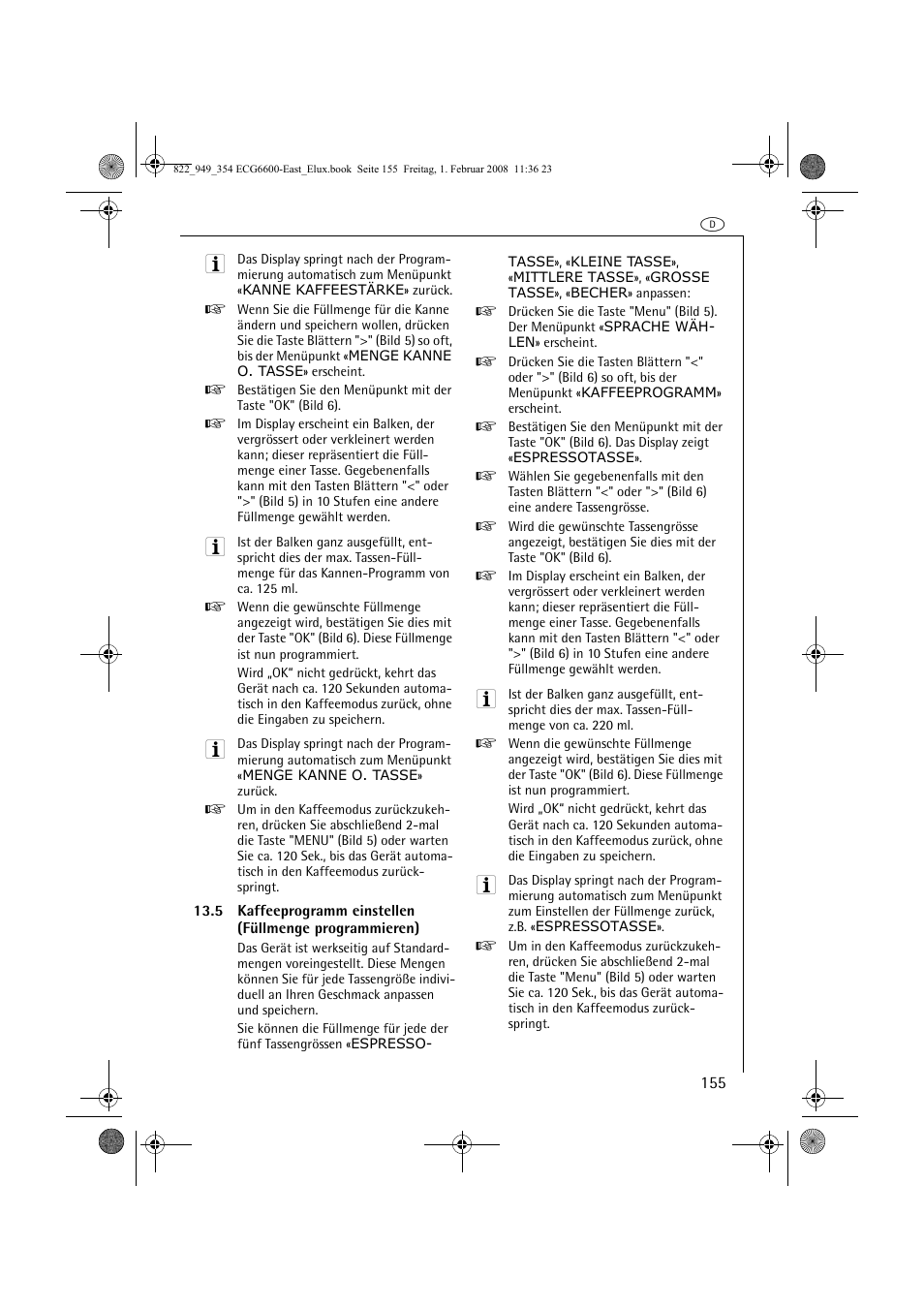 Electrolux ECG6600 User Manual | Page 155 / 616