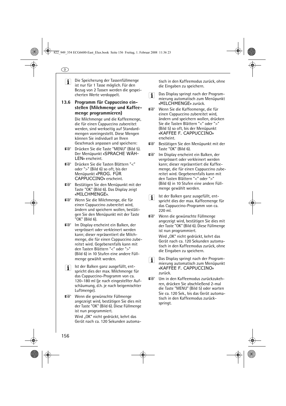 Electrolux ECG6600 User Manual | Page 156 / 616