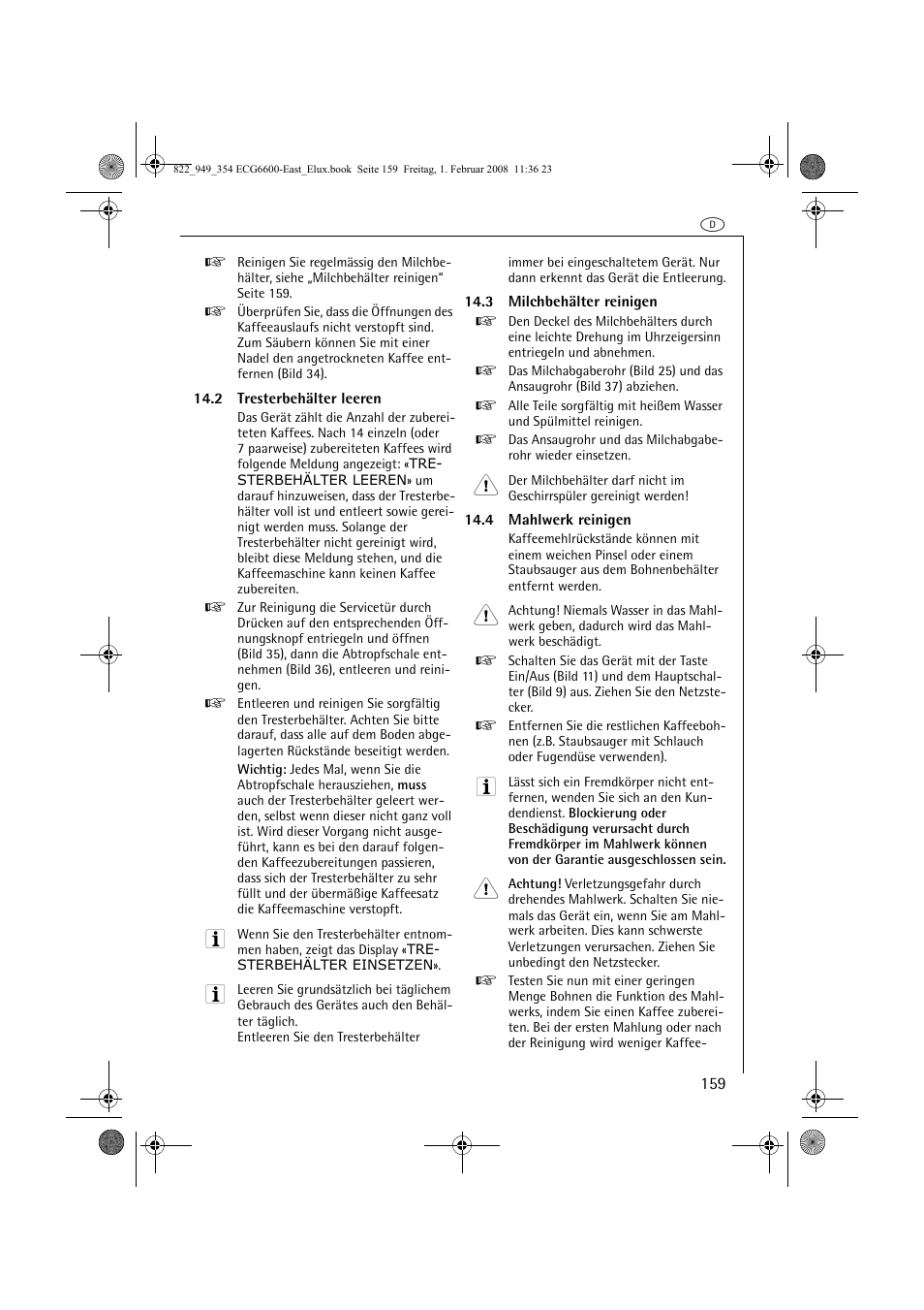 Electrolux ECG6600 User Manual | Page 159 / 616