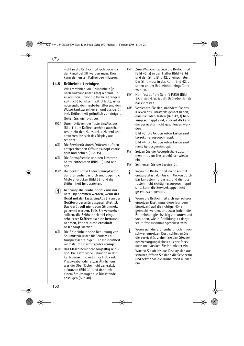 Electrolux ECG6600 User Manual | Page 160 / 616